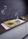 Кухонная мойка Blanco Axia III 5 S-F (белый, деревянная доска) icon 6