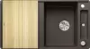 Кухонная мойка Blanco Axia III 5 S-F (кофе, деревянная доска) icon
