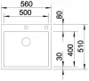 Кухонная мойка Blanco Claron 500-IF/A Durinox icon 3