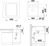 Кухонная мойка Blanco Dalago 45-F (вулканический серый) icon 4