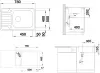 Кухонная мойка Blanco Dinas XL 6 S Compact icon 2