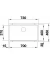 Кухонная мойка Blanco Etagon 700-U Silgranit Жемчужный icon 9