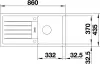Кухонная мойка Blanco Favum 45 S (антрацит) icon 3