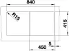 Кухонная мойка Blanco Favum 45 S (белый) icon 6