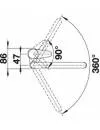 Смеситель для кухни Blanco JETA SILGRANIT (519730) icon 3