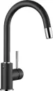 Смеситель Blanco Mida-S Silgranit (черный) icon