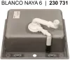 Кухонная мойка Blanco Naya 6 (мягкий белый) icon 3