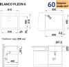 Кухонная мойка Blanco Pleon 6 Coloured Components (антрацит) icon 3