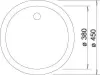 Кухонная мойка Blanco Rondo (белый) icon 6