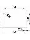 Кухонная мойка Blanco Subline 430/270-U Кофе icon 7