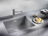 Кухонная мойка Blanco Subline 500-U Серый бежевый фото 6