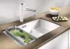 Кухонная мойка Blanco Subline 700-U Level (стальная корзина, черный) фото 12