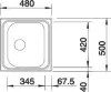 Кухонная мойка Blanco Tipo 45 C (матовая) icon 4