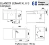 Кухонная мойка Blanco Zenar XL 6 S Compact (темная скала) icon 3