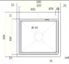 Кухонная мойка Blantek FS-5050H icon 8