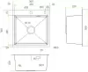 Кухонная мойка Blantek LS-5050S Brushed фото 2