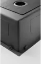 Кухонная мойка Blantek LS-5050SN Snake texture black фото 5