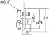 Смеситель BlueWater Denver 220C фото 2