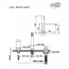 Смеситель BlueWater Gala 080C фото 4