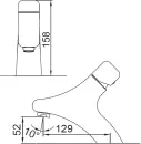Смеситель BlueWater Horso 010C фото 2