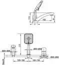 Смеситель BlueWater Horso 080C фото 2