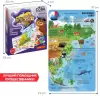 Настольная игра Bondibon Увлекательный мир животных и природы ВВ5551 фото 4