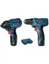 Набор дрель-шуруповерт и импульсный гайковерт Bosch GSR 120-LI + GDR 120-LI Professional (0.601.9F0.002) icon