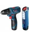 Аккумуляторная дрель-шуруповерт Bosch GSR 120-LI + GLI 12V-300 Professional (0.601.9F7.005) icon