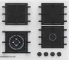 Варочная панель Bosch PNK6B2P40R icon