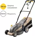 Газонокосилка электрическая Nocord NLE-38.1600 icon