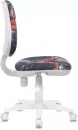 Компьютерное кресло Brabix Fancy MG-201W (белый/Graffity) фото 2