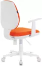 Компьютерное кресло Brabix Fancy MG-201W (белый/оранжевый) icon 3