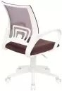 Компьютерное кресло Brabix Fly MG-396W (белый/коричневый) icon 3