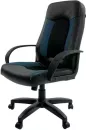Кресло Brabix Strike EX-525 (кожзам/ткань TW, черный/синий/серый) фото 4