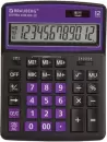 Бухгалтерский калькулятор BRAUBERG Extra Color-12-BKLG 250480 (черный/фиолетовый) icon