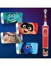 Электрическая зубная щетка Braun Oral-B Kids Pixar (D100.413.2KX) + дорожный чехол фото 4