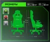 Игровое кресло Brave Nuke Black (зеленый) фото 2
