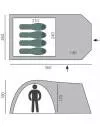 Палатка BTrace Element 4 T0507 Green фото 2