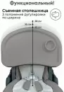 Стульчик для кормления Bubago Amelia BG 103-2 (светло-серый) icon 4