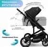Детская универсальная коляска Bubago Dias 3 в 1  BG 167-1 (черный) icon 10