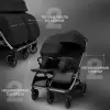 Детская прогулочная коляска Bubago Duo X / BG 194-1 (Black) icon 9