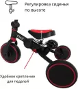 Беговел-велосипед Bubago Flint BG-FP-109-1 (черный/красный) icon 5