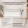 Кроватка детская трансформер BubaGo Florena BG 216-2 (белый) фото 2