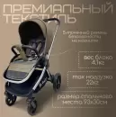 Детская универсальная коляска Bubago Gaudi 3 в 1 BG 195-2 (бежевый) icon 7