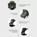 Универсальная коляска Bubago Lotta BG BG 150-4 (3 в 1, зеленый) icon 6