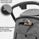 Детская прогулочная коляска Bubago Luna / BG 154-3 (темно-серый) icon 10