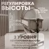 Детская кроватка BubaGo Meluna BG 181-2 (бежевый) icon 5