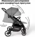 Детская прогулочная коляска Bubago Model Bass Light / BG 137-3 (серый) icon 2