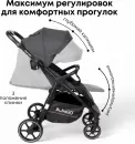 Детская прогулочная коляска Bubago Model Bass Light / BG 137-4 (темно-серый) icon 2