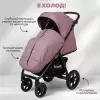 Детская прогулочная коляска Bubago Model Cross City Lux / BG 168-5 (пыльно-розовый) icon 3